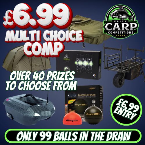 PICK YOUR WIN LOW ODDS £6.99 MULTI CHOICE COMP