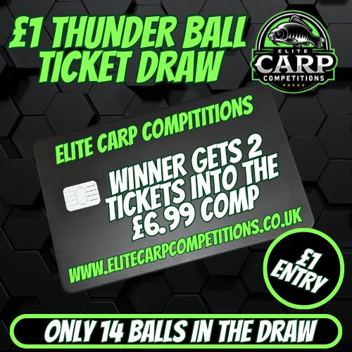 £1 THUNDER BALL TICKET DRAW