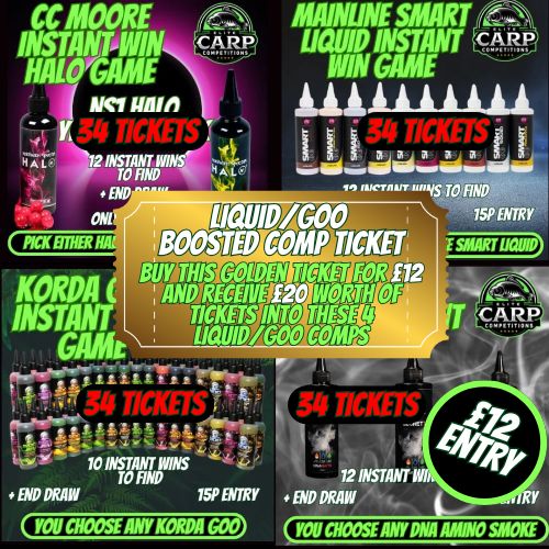 GOLDEN TICKET LIQUID/GOO BOOSTED COMP TICKET #3