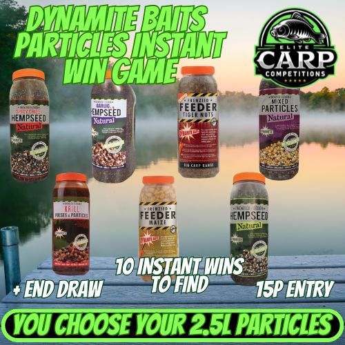 DYNAMITE BAITS PARTICLES INSTANT WIN GAME + END DRAW
