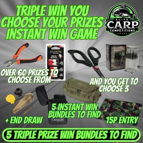 TRIPLE WIN YOU CHOOSE YOUR PRIZES INSTANT WIN GAME + END DRAW