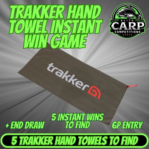 TRAKKER HAND TOWEL INSTANT WIN GAME + END DRAW