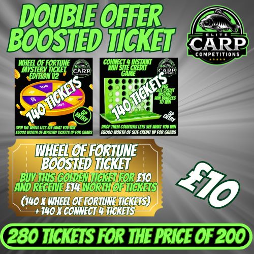 DOUBLE OFFER BOOSTED TICKET #33