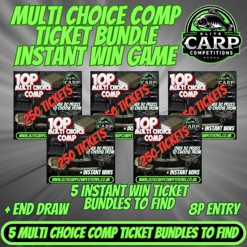 MULTI CHOICE COMP TICKET BUNDLE INSTANT WIN GAME + END DRAW #2