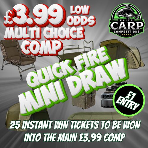 £3.99 LOW ODDS MULTI CHOICE QUICK FIRE MINI DRAW #3