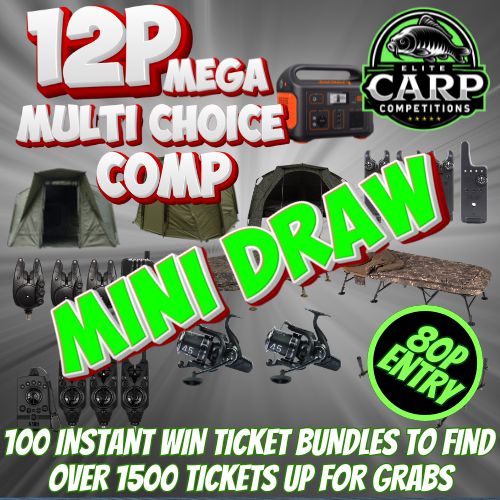 12P MEGA MULTI CHOICE INSTANT WIN MINI DRAW