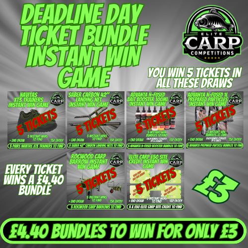 DEADLINE DAY TICKET BUNDLE INSTANT WIN GAME