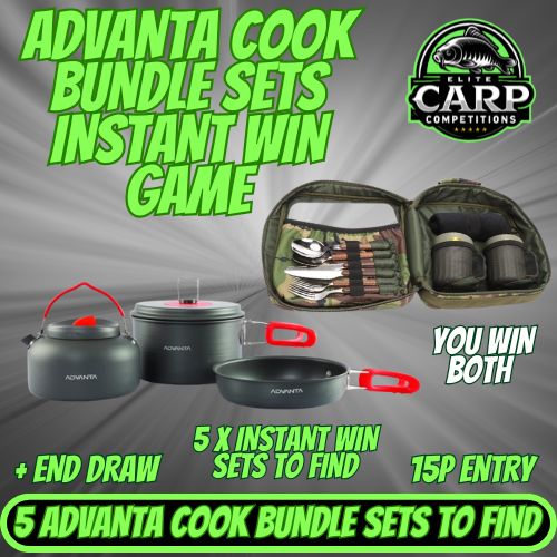 ADVANTA COOK BUNDLE SETS INSTANT WIN GAME + END DRAW