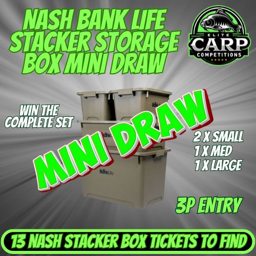 NASH BANK LIFE STACKER STORAGE BOX MINI DRAW