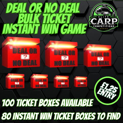 DEAL OR NO DEAL BULK TICKET INSTANT WIN GAME