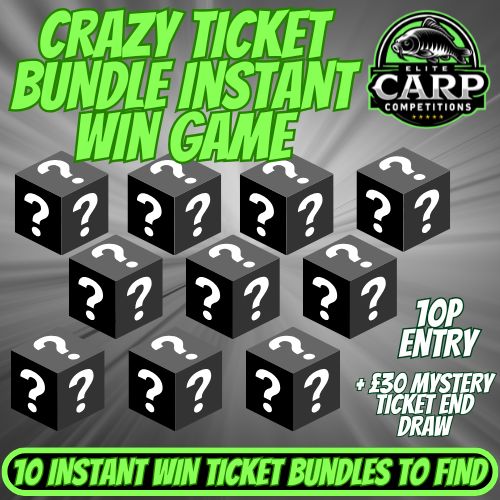 CRAZY TICKET BUNDLE INSTANT WIN GAME + END DRAW